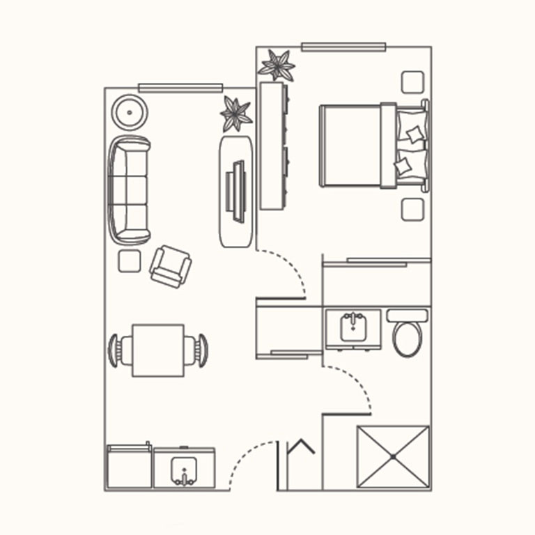 1 Bedroom Suite